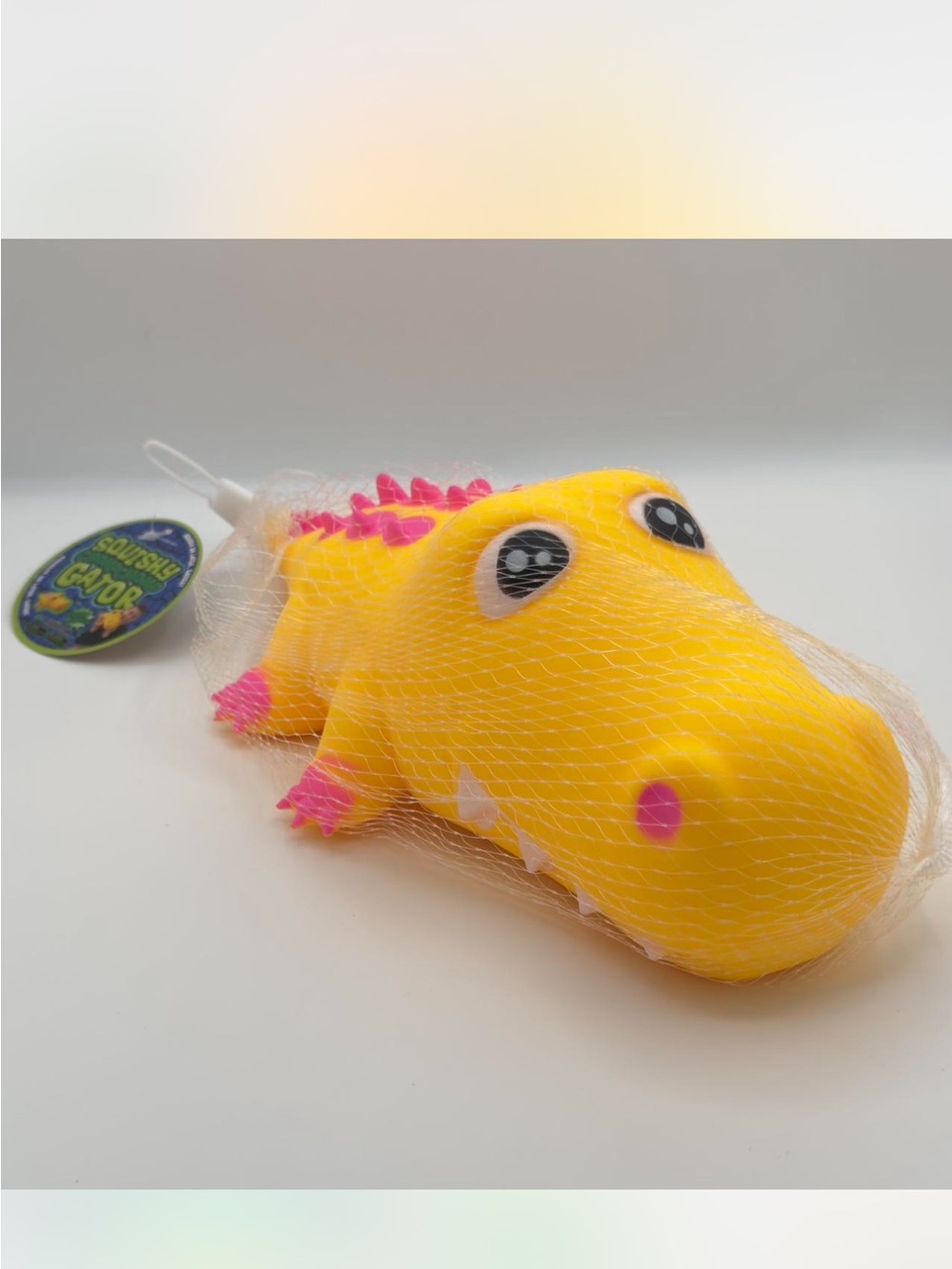 Giant Squishy Gator - Stretch, Squeeze, Snuggle